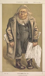 Vanity Fair: Staatsmann, Nr. 118 Alles, um Grant zu schlagen, 1872