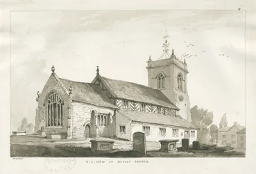 Betley Kirche (1838)