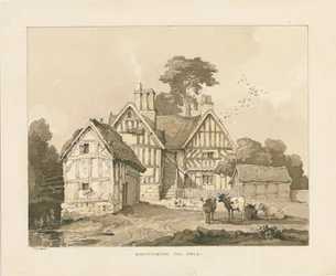 Whittington Hall: Feder- und Tuschzeichnung