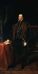 Historisches Porträt von Thomas, 7. Earl of Northumberland
