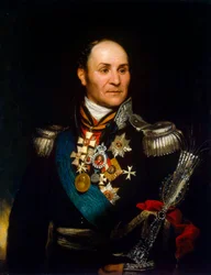 Porträt von Graf Matwei Iwanowitsch Platow, 1757-1818, 1814