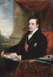 Porträt von Percy Clinton Smythe, 6. Viscount Strangford