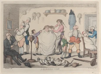 Ein Friseursalon, 1811
