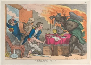 Ein freundlicher Besuch, 16. April 1814