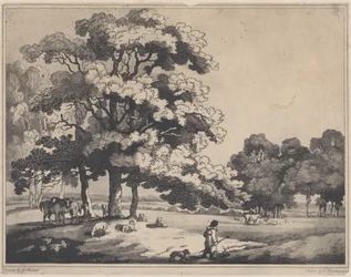 Parklandschaft, 1783-1789