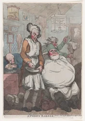 Ein Penny-Friseur, 1789