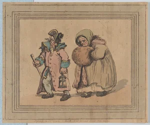 Rückkehr von einem Besuch, 3. April 1798