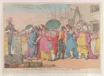 Ein Verkauf englischer Schönheiten in Ostindien, [10. Mai 1811], Nachdruck