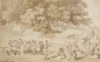 Ein gesellschaftlicher Feiertag, 1820
