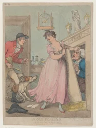 Ein alter Wilderer in einer Falle, 18. Juli 1805