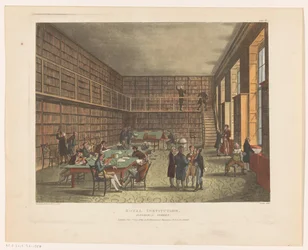 Bibliothek der Royal Institution in London
