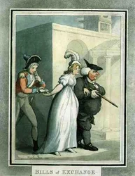 Wechselbriefe, veröffentlicht von Rudolph Ackermann