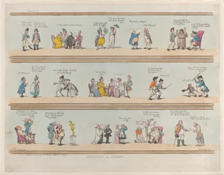 Ränder für Räume, Platte 3, 30. März 1799