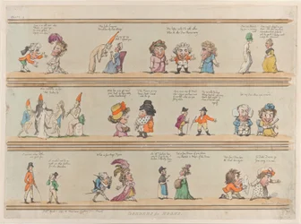 Ränder für Räume, Platte 4, 1. April 1799