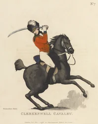 Clerkenwell-Kavallerie, ca. 1799