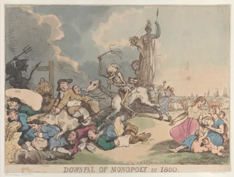 Niedergang des Monopols im Jahr 1800, 14. August 1800