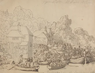 Einschiffung in Southampton, 20. Juni 1794 (Version A)