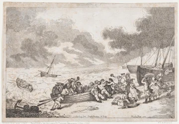 Einschiffung von Brighthelmstone nach Dieppe