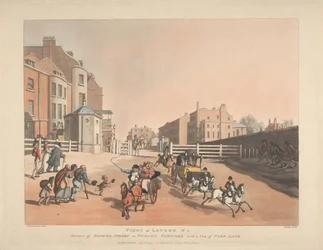 Eingang zur Oxford Street oder Tyburn Turnpike (Nr. 4)
