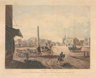 Eingang zur St. Georges Road oder der Obelisk-Mautstelle (Nr. 2)