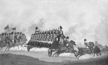 Expedition oder Militärfliege, um 1780-1820, 1909