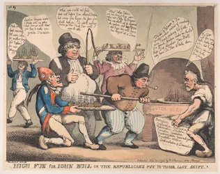 Großer Spaß für John Bull, oder die Republikaner in ihrer letzten Not