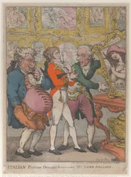 Italienische Bildhändler täuschen meinen Lord Anglaise, 30. Mai 1812