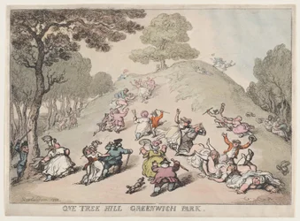One Tree Hill, Greenwich Park, 1802
