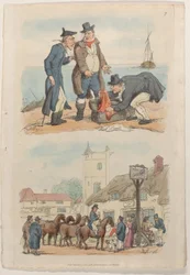Tafel 7, aus Die Welt im Miniatur, 1816