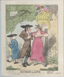 Quäker in Liebe, 1815