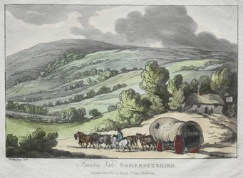 Rowlandsons Skizzen aus der Natur: Taunton Vale, Somersetshire, 1809
