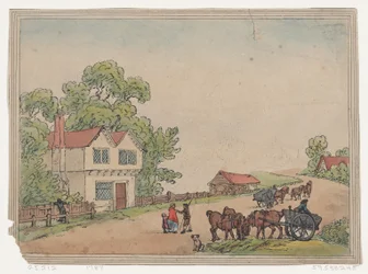 Rustikale Skizze, 1787