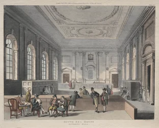 South Sea House, Dividend Hall, 1810