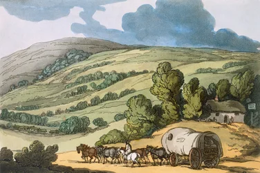 Taunton Vale, Somersetshire, veröffentlicht 1822