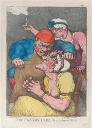 Die Kur des Schusters für eine schimpfende Frau