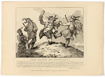 Der Tanz des Dun-Can, aus Boswells Reise durch die Hebriden