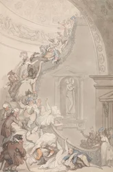 Die Ausstellungstreppe, Somerset House