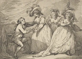 Der goldene Apfel oder das moderne Paris, 2. März 1785