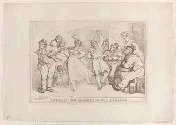 Der letzte Tanz oder Abschied von Alt-England, 20. Januar 1818