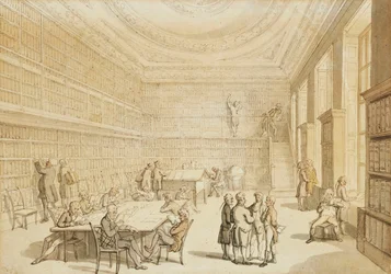 Die Bibliothek der Royal Institution, Albemarle Street