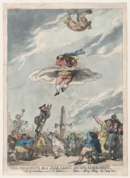 Der Fallschirm oder das zweite Experiment einer weisen Dame, September 1785