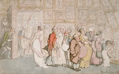 Das Vorzimmer des Porträtmalers, 1809