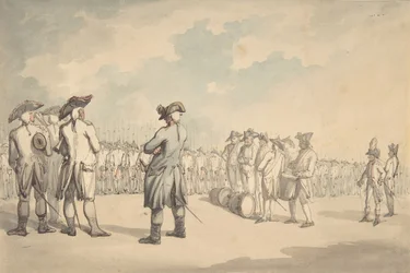 Die Überprüfung, ca. 1800
