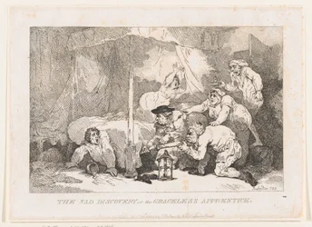 Die traurige Entdeckung des ungnädigen Lehrlings, 30. November 1785