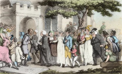 Die Hochzeiten, Illustration aus 