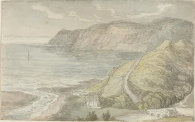 Blick vom Gasthof in Lynton