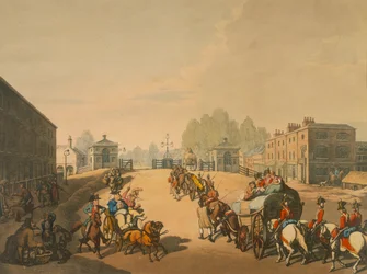 Whitechapel Turnpike, London, 1798