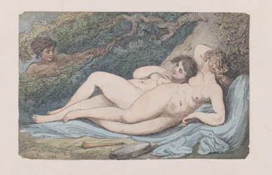 Waldnymphen Die Entdeckung, 1799