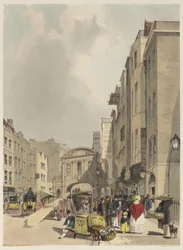 London wie es ist: Temple Bar, vom Strand aus