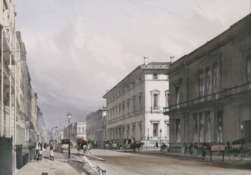 Pall Mall: Clubhäuser, 1842